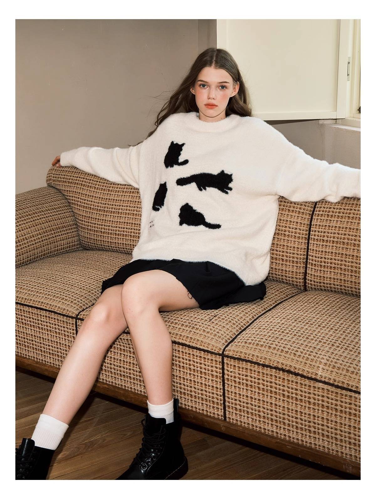 Cardigan en cachemire 2026 assorti – Coupe décontractée, élégant et tendance, ultra-doux (Maintenant en solde)