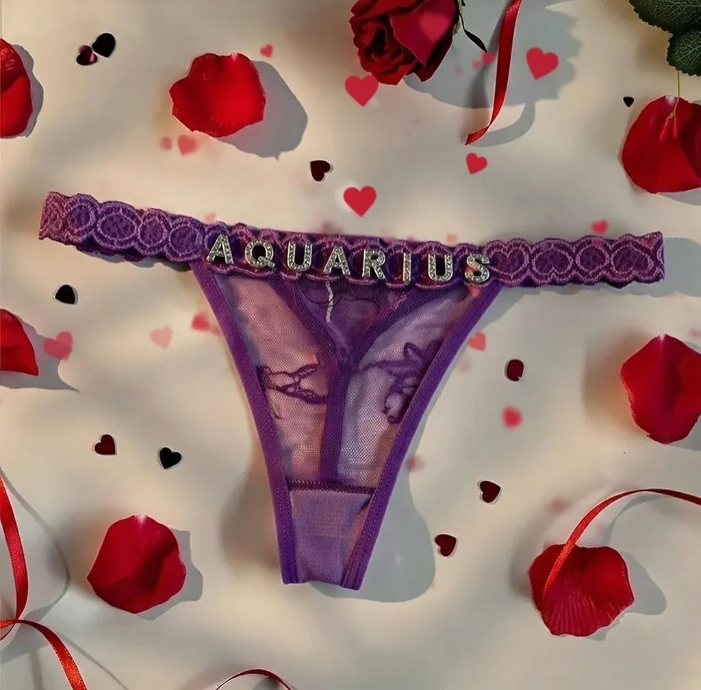 Offre spéciale Saint-Valentin 🎀💕 String personnalisé