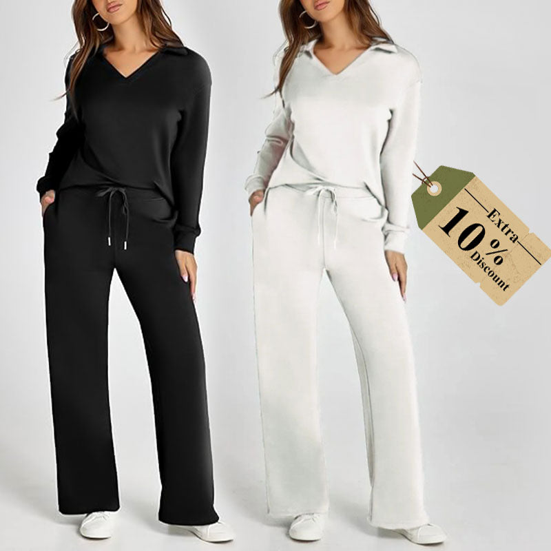 🎁Offre spéciale : 50 % de réduction ⏳Ensembles 2 pièces pour femmes, ensembles décontractés avec sweat-shirts à manches longues