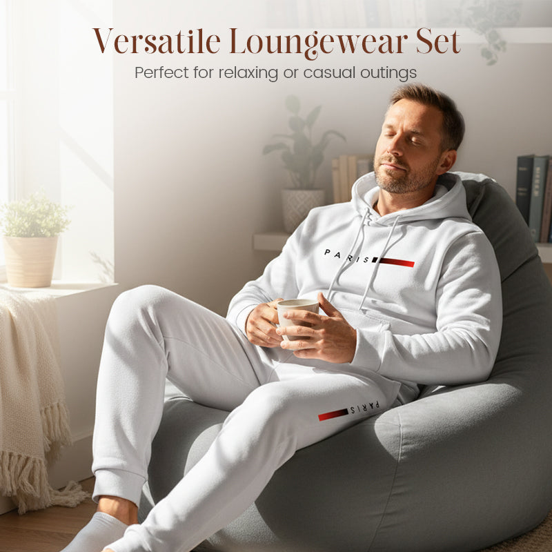 Ensemble de survêtement à capuche pour homme