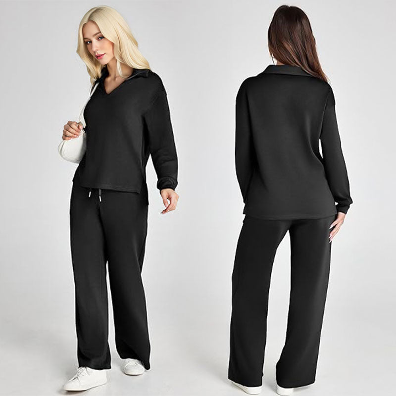 🎁Offre spéciale : 50 % de réduction ⏳Ensembles 2 pièces pour femmes, ensembles décontractés avec sweat-shirts à manches longues