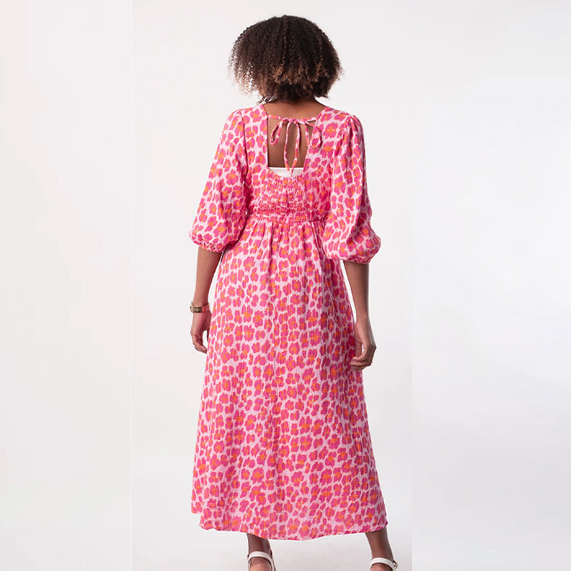 🏖️DERNIER JOUR DES SOLDES : 55 % DE RÉDUCTION !!🎀🌸Robe imprimée à col V pour femme