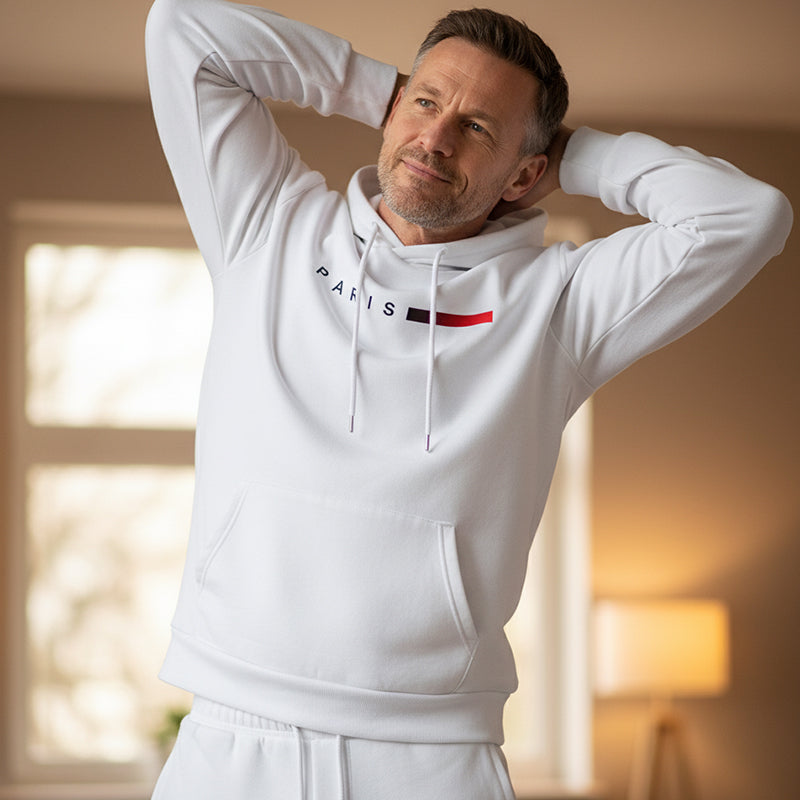 Ensemble de survêtement à capuche pour homme