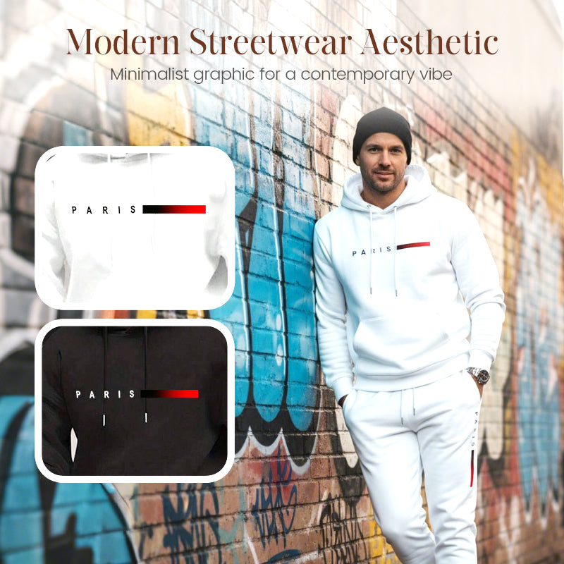 Ensemble de survêtement à capuche pour homme