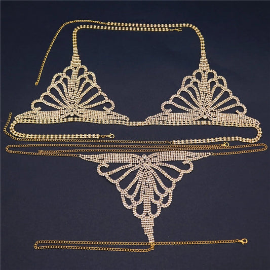 Ciel de Mode - Ensemble de lingerie Strass