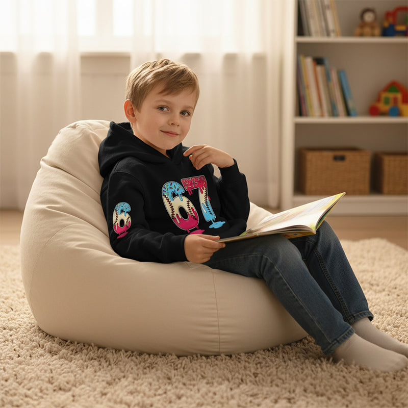 😂🤣 Sweat à capuche amusant pour enfants : 67 motifs de mèmes 🧸🎉 Super doux et durable – parfait pour l'école et les loisirs !