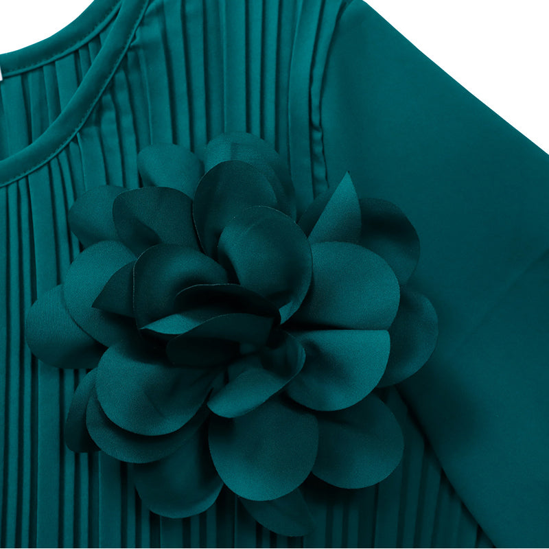 💝💝 50 % de réduction 👗✨ Robe midi plissée pour femme avec ceinture : élégance intemporelle et style raffiné, parfaite pour toutes les occasions 💖🌸