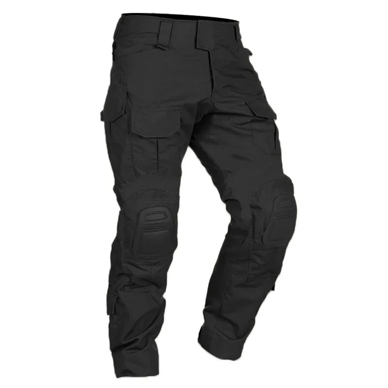 Pantalon cargo tactique pour homme avec genouillères intégrées – Conçu pour la mobilité, la durabilité et un rangement prêt à l'emploi