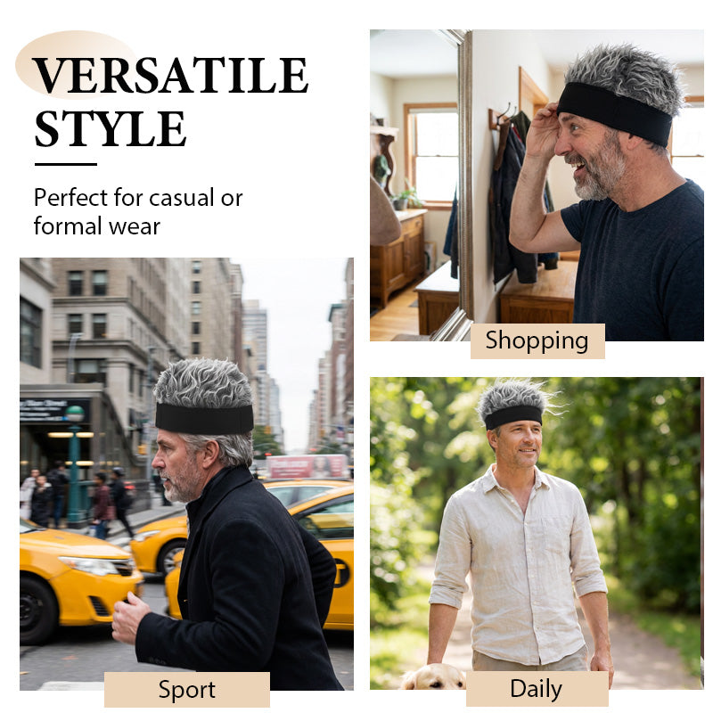 📢📢50 % de réduction ! ⏰Perruque unisexe style hip-hop