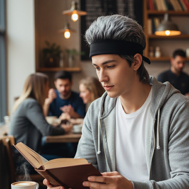 📢📢50 % de réduction ! ⏰Perruque unisexe style hip-hop