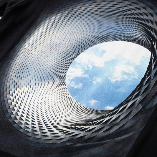 Haut graphique imprimé numérique 3D pour homme